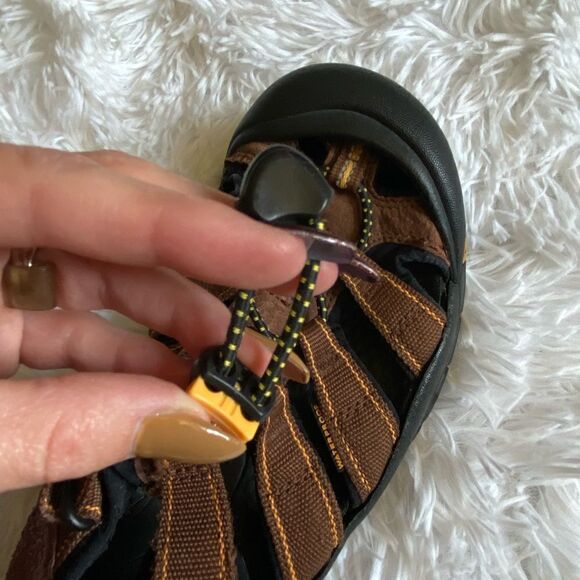Keen Sandals Outdoor Waterproof Brown Strappy Summer Women’s Size 6 Hiking Camp - Picture 11 of 14